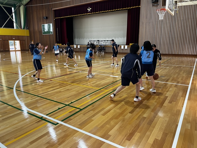 ３年女子バスケ